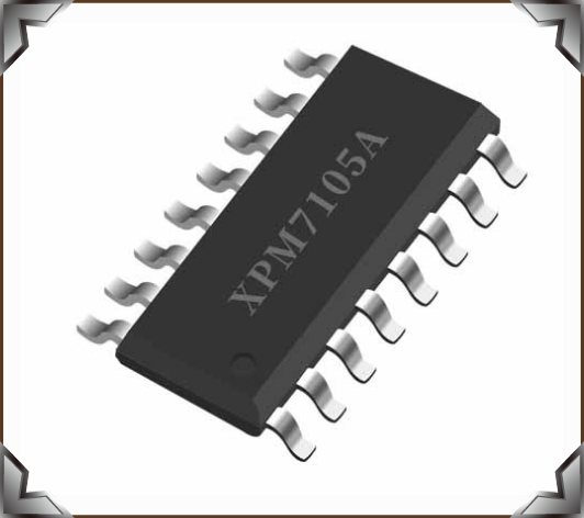XPM7105A         5W 无线充电发射控制 SOC
